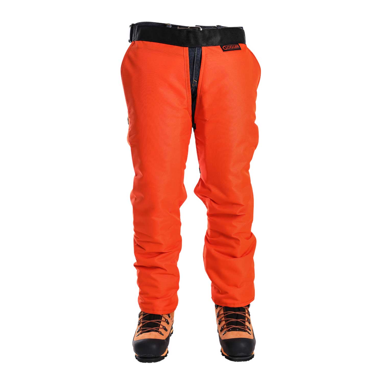 Clogger C8 chainsaw Chaps orange trouser style protective workwear